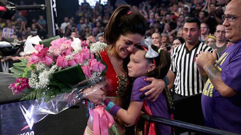Illustration for article titled The Future of WWE Is A Women's Wrestler Named Bayley